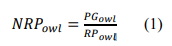 NRPowl= PGowl / RPowl